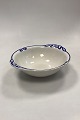 Villeroy and Boch Blue Olga Oval Large round BowlMinor chip, discoloration and/or ...