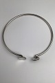 Bent Knudsen Sterling Silver Neck Ring No. 249Measures Diam 12 cm (4.72 inch) Weight 48.6 gr ...