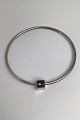 Bent Knudsen Sterling Silver Neck Ring No. 248Measures Diam 12 cm (4.72 inch) Weight 42.05 gr ...