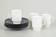 Tapio Wirkkala for Rosenthal, set of four demitasse espresso cups with matching ...