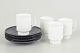 Tapio Wirkkala for Rosenthal, set of four demitasse espresso cups with matching ...