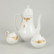 Bjørn Wiinblad for Rosenthal, coffee set with coffee pot, creamer and sugar bowl.Elegant ...