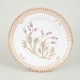 Royal Copenhagen Flora Danica, side plate.Hand-decorated porcelain plate with botanical motif ...