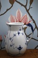 Bing & Grondahl Blue Painted / Blue Fluted Milk Jug. Height: 17cm. Is complete and in fine ...