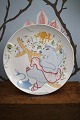 Children's plate with fairy tale motifs designed by Shane Brox in collaboration with Royal ...