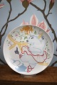 Children's plate with fairy tale motifs designed by Shane Brox in collaboration with Royal ...