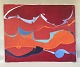 Bjarne Jehn (1934-2015).CompositionTitle: "al den musik"Oil on canvas.Signed and dated ...