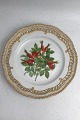 Royal Copenhagen Flora Danica Fruit Plate No. 429/3554. Measures 22.7 cm / 8.93 inch. 1st ...