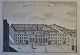 Lauritz de Thurah (18th century): The Royal Orphanage (Vajsenhus) Copenhagen. Copper engraving. ...