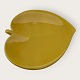 Royal Copenhagen, Aluminia, Confetti / Susanne, Leaf dish, Yellow, approx. 18.5x18.5cm *Some ...