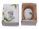 Two Royal Copenhagen Easter egg without ribbon but with box.Factory first.Measures 6.0 ...