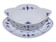 Royal Copenhagen Blue Fluted Plain Hotel porcelain, gravy boat with thick edge.The factory ...