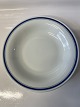 Bing and Grondahl Iron Porcelain with Blue and Green Rim Deep PlateDecoration number ...