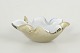 Murano art glass bowl.Decorative mouth-blown bowl with organic form, undulating rim and ...