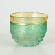 Bertil Vallien for Kosta Boda, bowl.Mouth-blown glass bowl with organic form and iridescent ...
