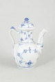 Royal Copenhagen Blue Fluted Plain, espresso pot.Hand-painted porcelain espresso pot with the ...