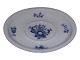 Blue Flower BraidedPlatter for gravy boat from 1820-1850