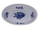 Blue Flower BraidedPlatter for gravy boat from 1820-1850