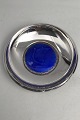 David Andersen Silver Dish Enamel (Viking ship)Measures Diam 11.8 cm (4.65 inch) H 2 cm (0.78 ...