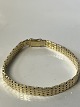 Brick Bracelet 7 Rows 14 Karat Gold.Stamp: AaM 585.Width: 7.06 mm.Length: 18.5 ...