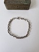 Vintage anchor bracelet in sterling silver. Stamped SC - 925. Length 19.5 cm. Width 3.47 mm. ...