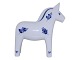 Blue Flower Rare Dalar Horse figurine