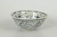 Bowl, Ming dynasty.Hand-thrown porcelain bowl with detailed blue underglaze decoration, ...