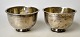 Pair of Swedish silver goblets, Peter Neiindorff, Lidköping (1797 - 1835). On stand edge. With ...
