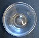 Milk bowls, 19th century. Denmark. Clear glass with folded rim. H. 5.2 cm. Dia.: 15 ...