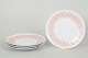 Bjørn Wiinblad for Rosenthal, set of four salad plates.Four porcelain salad plates featuring ...