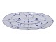 Blue Fluted PlainLarge fish platter 60 cm. from 1923-1928
