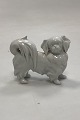 Augarten Vienna Blanc de Chine figurine of Japanese Chin Height 7,5 cm / 2.95 inchLength 9 ...