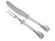 Kent silverLarge meat carving set 33 cm.