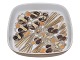 Royal Copenhagen SienaSquare dish 21.5 cm.