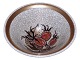 Dahl JensenSmall Craquele bowl signed Arthur Boesen