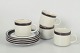 Arabia Karelia, set of four tea cups with matching saucers.Classic stoneware set consisting of ...