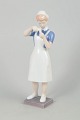 Bing & Grøndahl nurse figurine.Classic porcelain figurine model 2379 depicting a nurse in ...