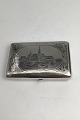 Russisk Sølv (84) Niello Etui
