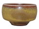 Gustavsberg StudioStig Lindberg miniature  unique art pottery bowl