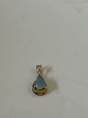Pendant / Charms opal similar in 14 carat goldStamped 585Height with eyelet 1.6 cmNice ...