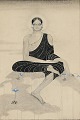 "Oriental portrait" The artist has executed this work in ...