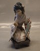 Lladro Kiyoko Geisha Design Salavador Debón 1984 18 cm In nice and mint condition