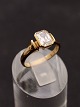 8 carat gold ring size 52 with clear stone from Jens Aagaard Svenborg item no. 637683