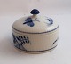 Royal Copenhagen. Bonbonniere with butterfly. Model 2115. Diameter 8.5 cm. Height 7 cm. (1 quality)