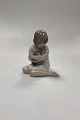 Royal Copenhagen Figurine Girl with Doll No. 1938. Designed by Ada Bonfils. Measures 13 cm / ...