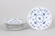 Royal Copenhagen Blue Fluted Plain, set of six cake ...
