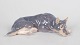 Bing & Grøndahl German Shepherd figurine no. 1789.Naturalistically modelled porcelain figurine ...