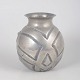 F. Armand for Art Etain, art deco pewter vase.