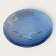 Bing & Grondahl, Seagull with gold, Bowl #574, 16.5cm in diameter, 4.5cm high, Design Fanny ...