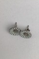 Georg Jensen Sterling Silver Marguerit (Daisy) Earrings (studs)Measures Diam 1.1 cm (0.43 ...